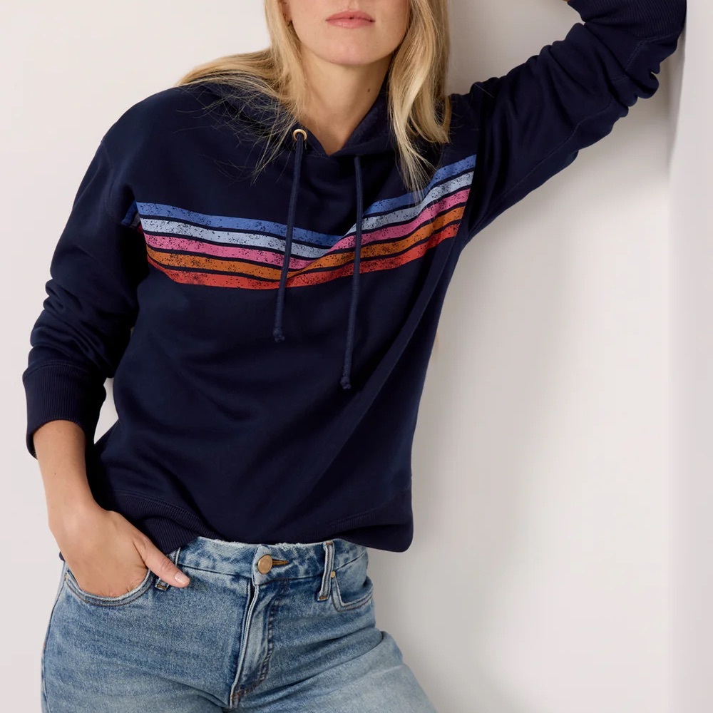 EVEREVE Jordan Stripe Hooded Sweatshirt